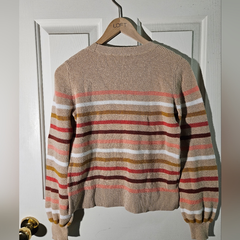 The Loft striped Sweater